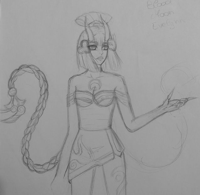 Blood Moon Evelynn (League of Legends) - 2018