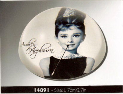 press-papier-paperweight-cathrine-hepburn; Paperweight/presspapier
