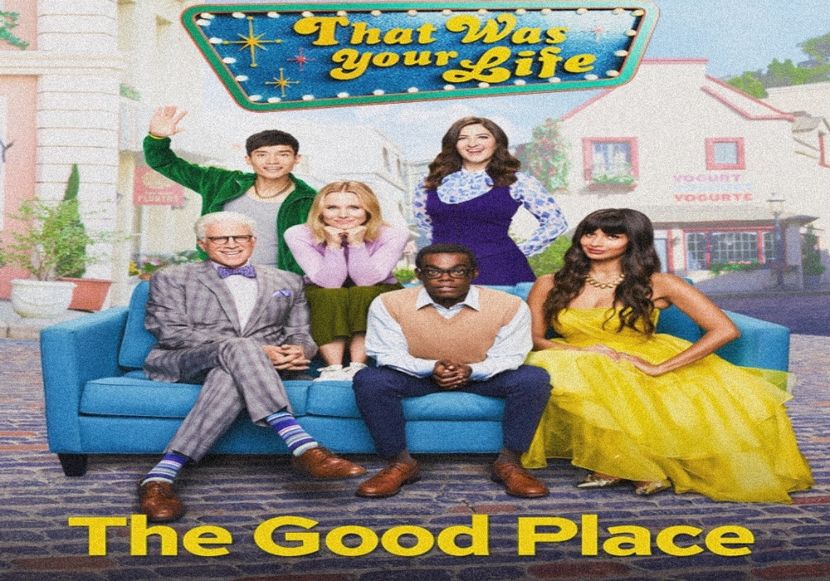 ♥ iMysticFalls got The Good Place ( 7 )  ♥ - i d like a cheeseburger please large fries and a Cosmo - CB