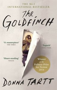 The Goldfinch, Donna Tartt˛　I’ve been conflincted about this one. It wasn’t necessarily what I - On my bookshelf of hours