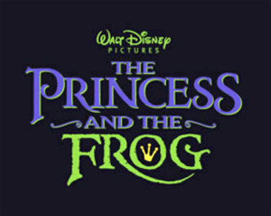 the_princess_and_the_frog_logo_walt_disney_pictures_christmas_2009 - Printesa si Broscoiul