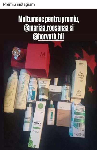  - Premii castigate la concursurile online