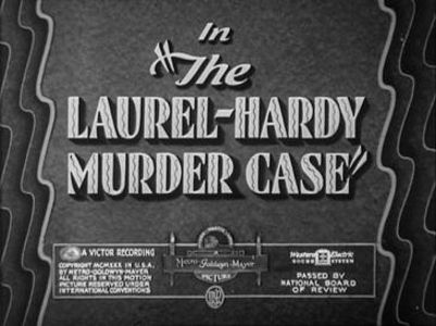 Murder Case - 1930 - Murder Case