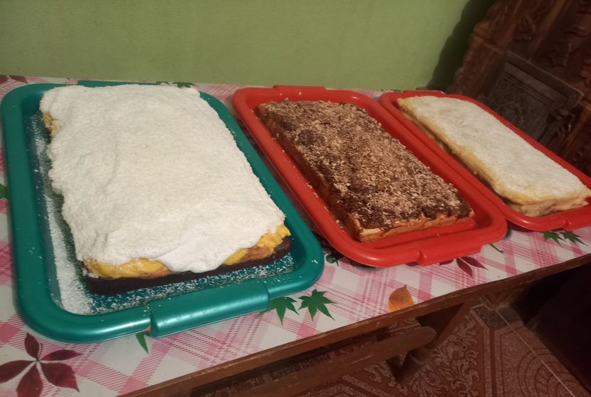 Prajitura floare de colt, prajitura cu nuca si ness, prajitura alba ca zapada - Retete 2
