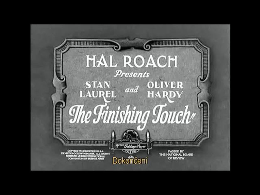 The Finishing Touch - 1928 - The Finishing Touch