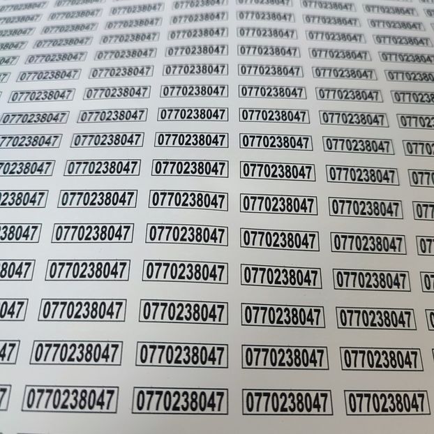  - 4 Abtibilduri cu numar telefon