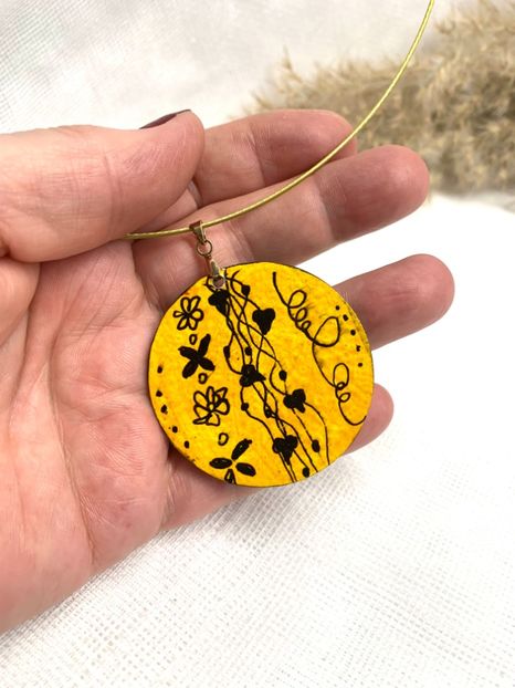  - cercei pictati MDF