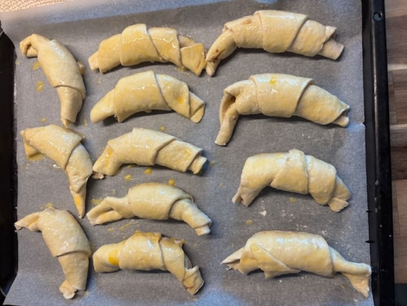  - Croissante pufoase