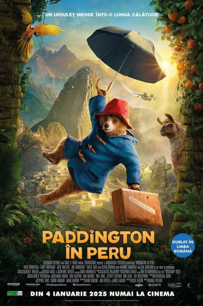din 17 ian, Paddington in Peru (2024) - Filme in curand 1