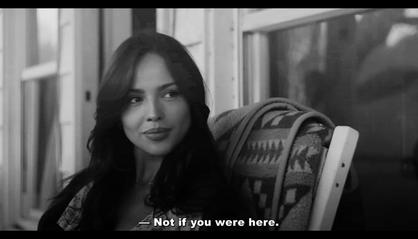 Francesca giggled, gently balancing her wine glass. - Beautiful Insanity Like Our Movie