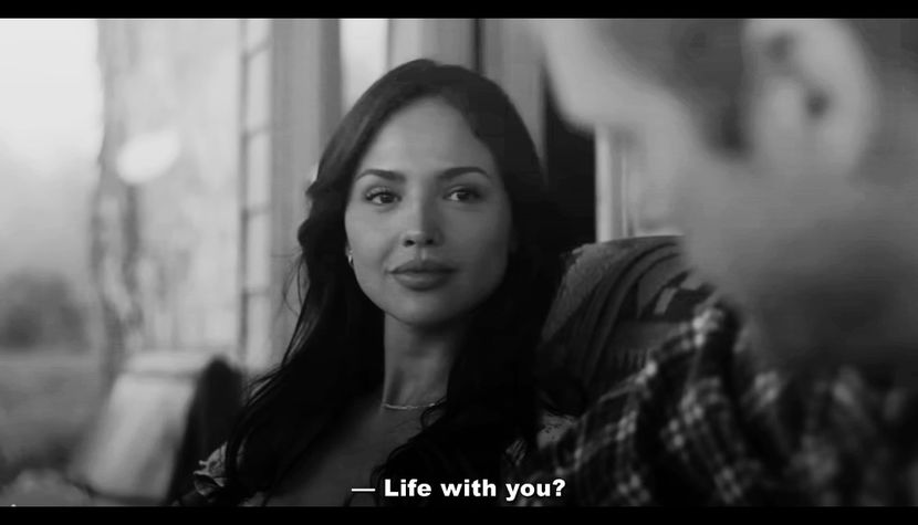 She turned her head—slightly surprised by his question. But he didn’t dare say a word back, - Beautiful Insanity Like Our Movie