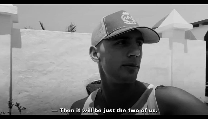 He closed his eyes for a second, as if the answer to that question was too hard to say. - Beautiful Insanity Like Our Movie