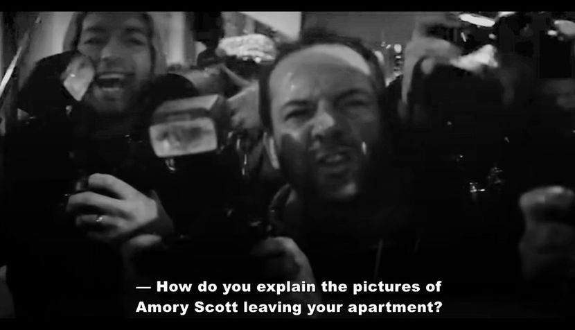 The questions came from all sides, as if they were punches that didn’t touch the skin - Beautiful Insanity Like Our Movie