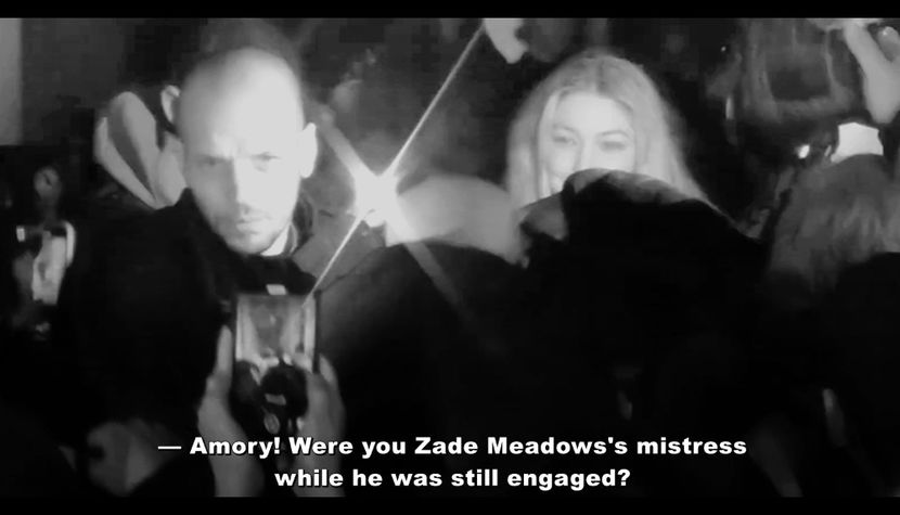 Ahead, the cameras waited⸺A hungry pack. - Beautiful Insanity Like Our Movie