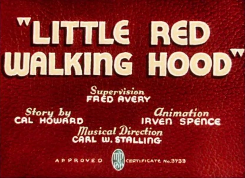 Little Red Walking Hood - 1937 - Little Red Walking Hood