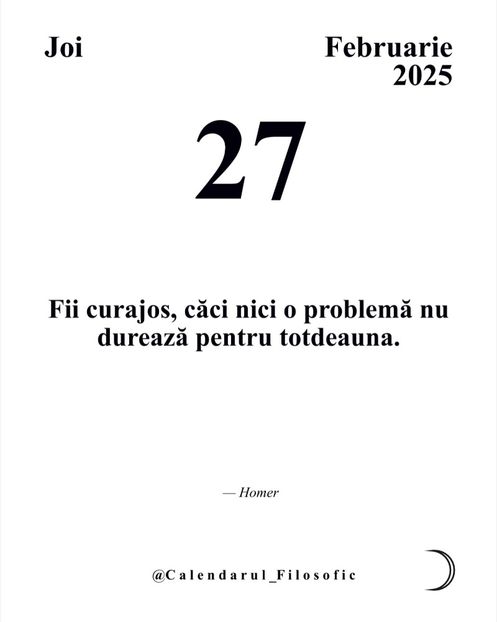  - Calendar motivational