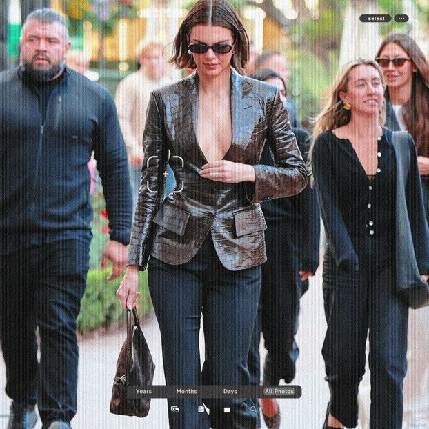 ،12.03 Ꜥℐẹṇṇẹṛ on ¹⁵ꈤov in Los Angeles, CA; arriving at the FWRD & Revolve Holiday Shop. - a universe of exploding stars