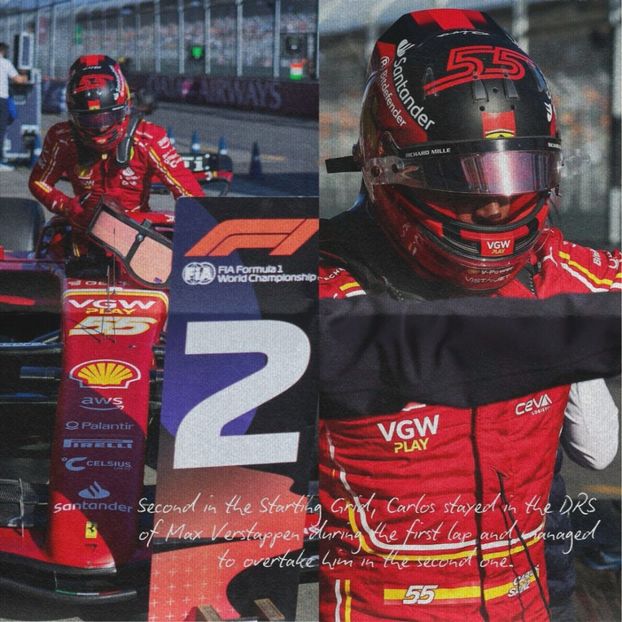 ⠀⠀.｡`19th♥Mar.´⠀⠀⠀⠀࿔C̣ạṛḷọṣ⋆Sainz⁵⁵ - he is a smooooth operatooor