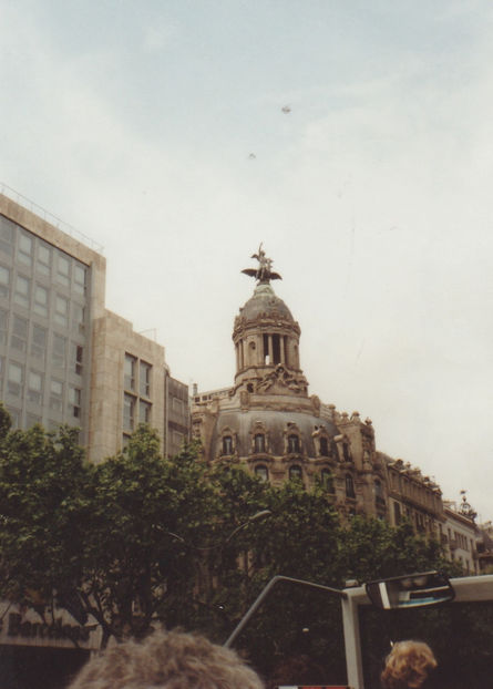 The Historical Building of the Union and the Spanish Phoenix at Passeig de Gracia - Barcelona