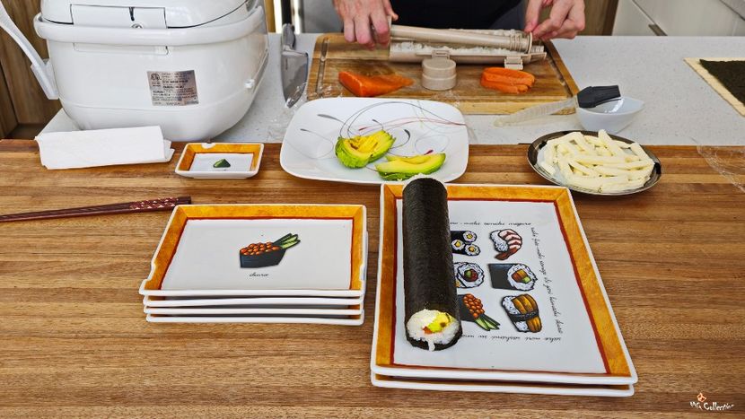 Making  Sushi 5 - --- MAKING SUSHI at Home