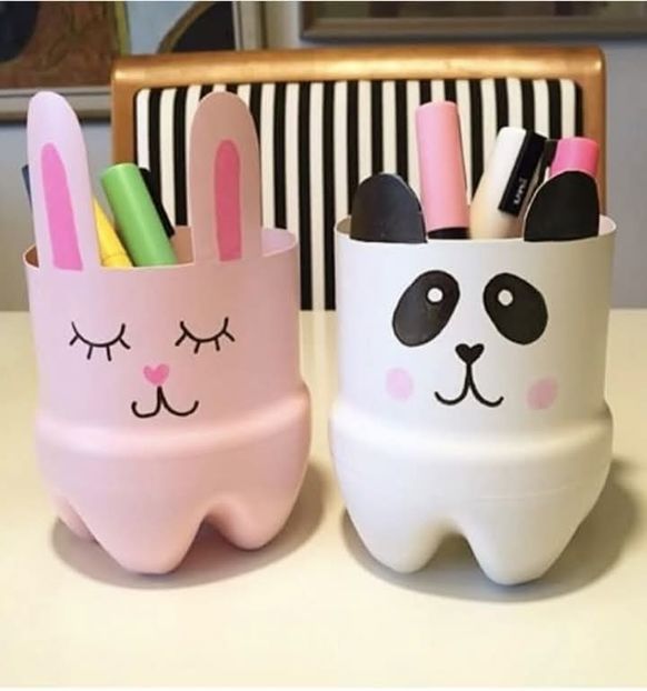  - Awesome Plastic Bottles Craft Ideas - Recycled Bottle