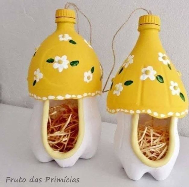  - Awesome Plastic Bottles Craft Ideas - Recycled Bottle