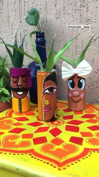  - Awesome Plastic Bottles Craft Ideas - Recycled Bottle