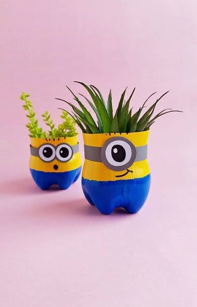  - Awesome Plastic Bottles Craft Ideas - Recycled Bottle