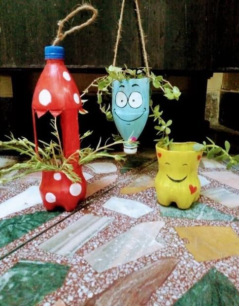  - Awesome Plastic Bottles Craft Ideas - Recycled Bottle