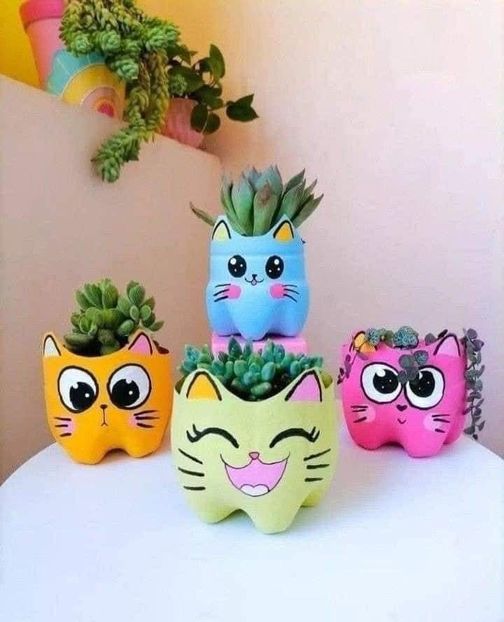  - Awesome Plastic Bottles Craft Ideas - Recycled Bottle