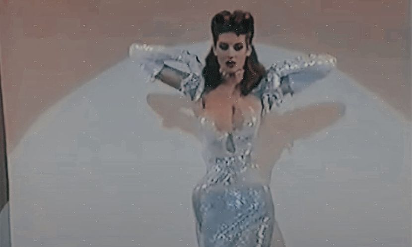 Second theme, ‘Celestial Elegance’ was presented through a Spring ’93 Ready-To-Wear look. - The Showdown of Vogue or Vanish