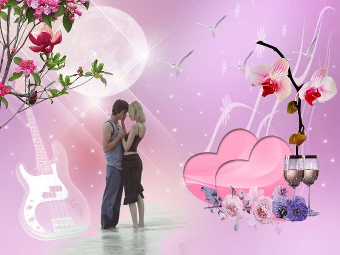 wallpaper Love Photoshop Digital Art mrm