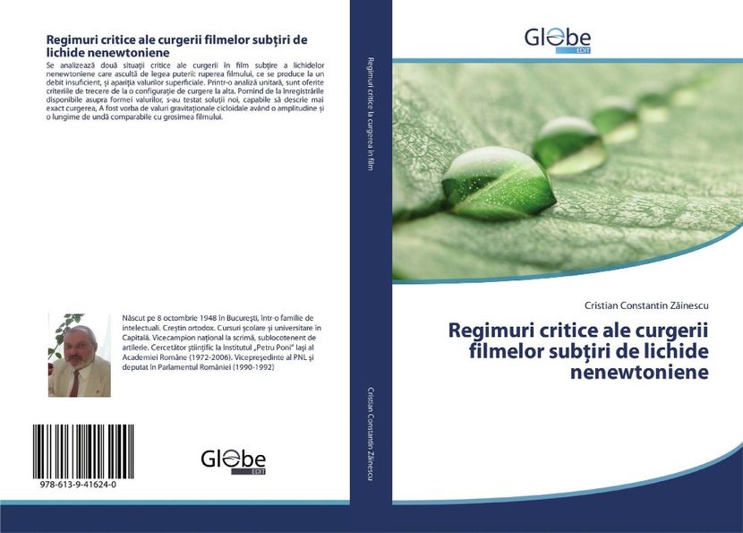 Teza de doctorat, Globe Edit, OmniScriptum Publishing Group - 2025 MEMBRU ONORIFIC AL ASOCIATIEI RADU Z TUDOSE - CONDUCATORUL MEU DE DOCRORAT