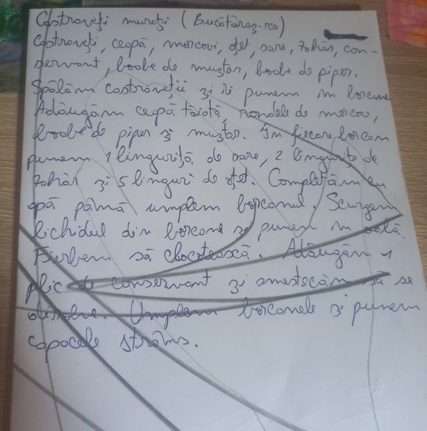  - Castraveti murati - super reteta