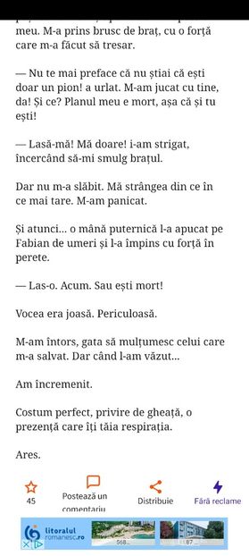 Screenshot_20250608_063708_Wattpad - x3 In bratele inamicului capitolul 3 x3