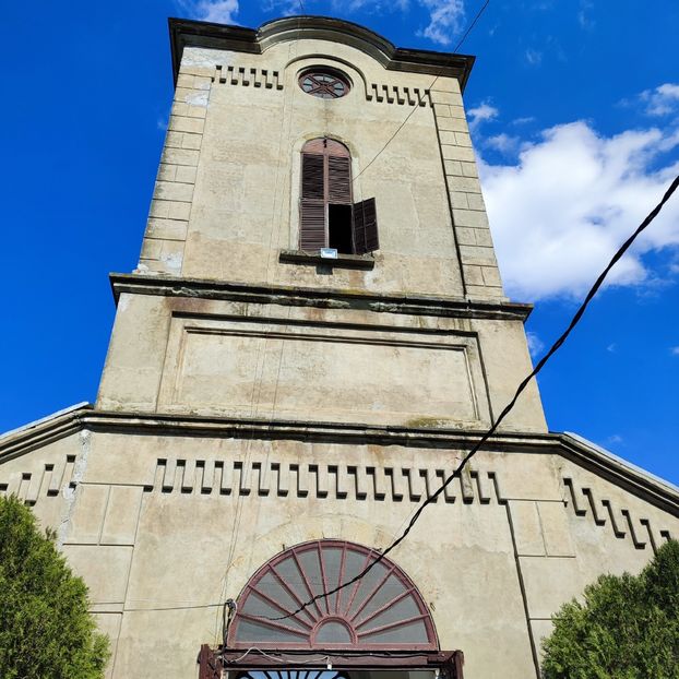 turnul bisericii din Valeni Domeniul Styrcea - 2025