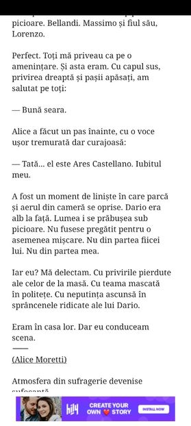 Screenshot_20250610_052229_Wattpad - x3 In bratele inamicului capitolul 7 x3
