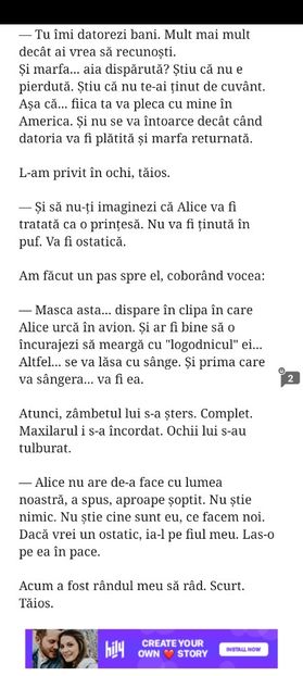 Screenshot_20250610_052346_Wattpad - x3 In bratele inamicului capitolul 7 x3