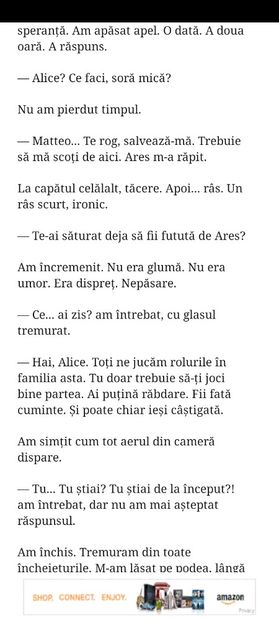 Screenshot_20250610_052931_Wattpad - x3 In bratele inamicului capitolul 8 x3