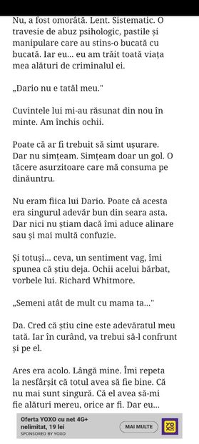 Screenshot_20250618_064529_Wattpad - x3 In bratele inamicului capitolul24 x3