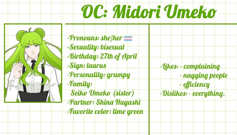 Midori Umeko - 1_OCs