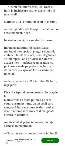 Screenshot_20250625_063239_Wattpad - x3 In bratele inamicului capitolul39 x3