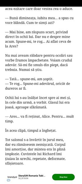 Screenshot_20250625_063415_Wattpad - x3 In bratele inamicului capitolul39 x3