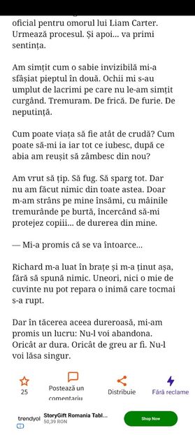 Screenshot_20250625_063429_Wattpad - x3 In bratele inamicului capitolul39 x3