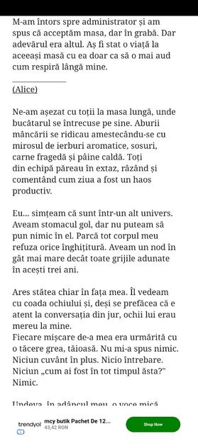 Screenshot_20250626_072856_Wattpad - x3 In bratele inamicului capitolul41 x3
