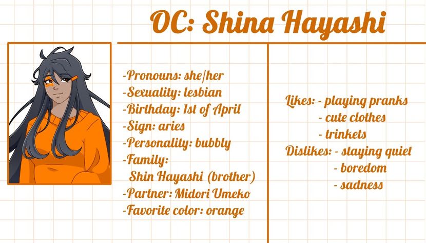 Shina Hayashi - 1_OCs