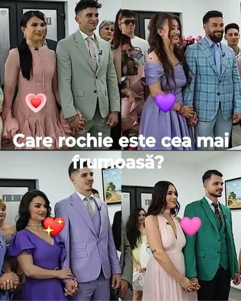  - Care rochie e mai frumoasa - mireasa