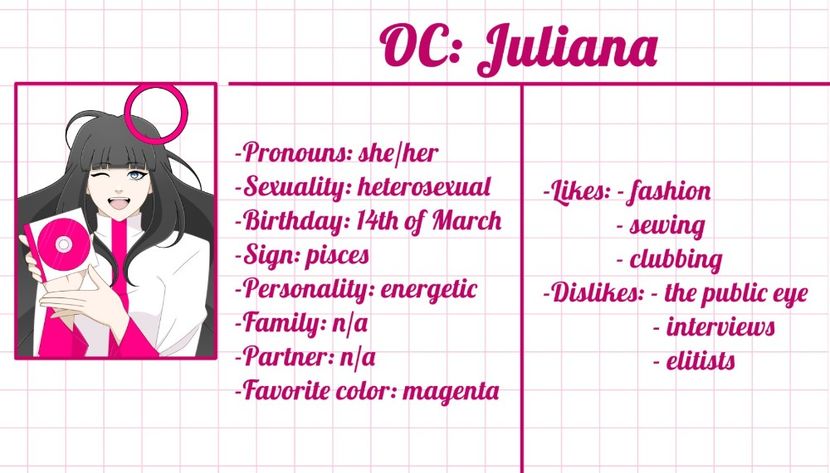 Juliana - 1_OCs