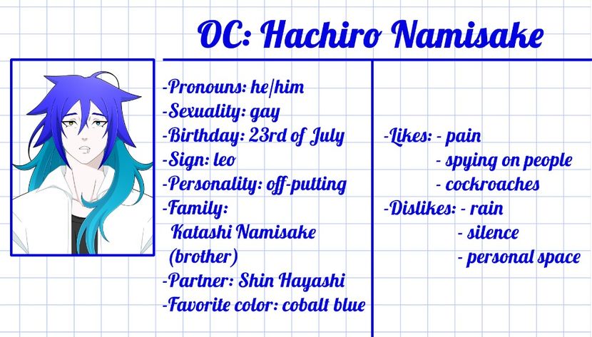 Hachiro Namisake - 1_OCs
