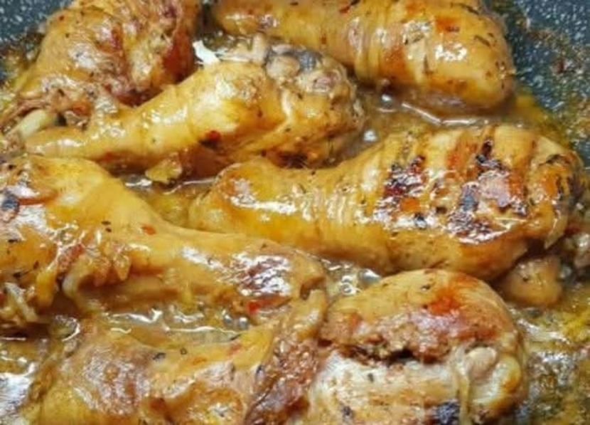 Pulpe rumenite cu bere si ceapa - Meniul zilei - ce mai gatim azi - idei de retete